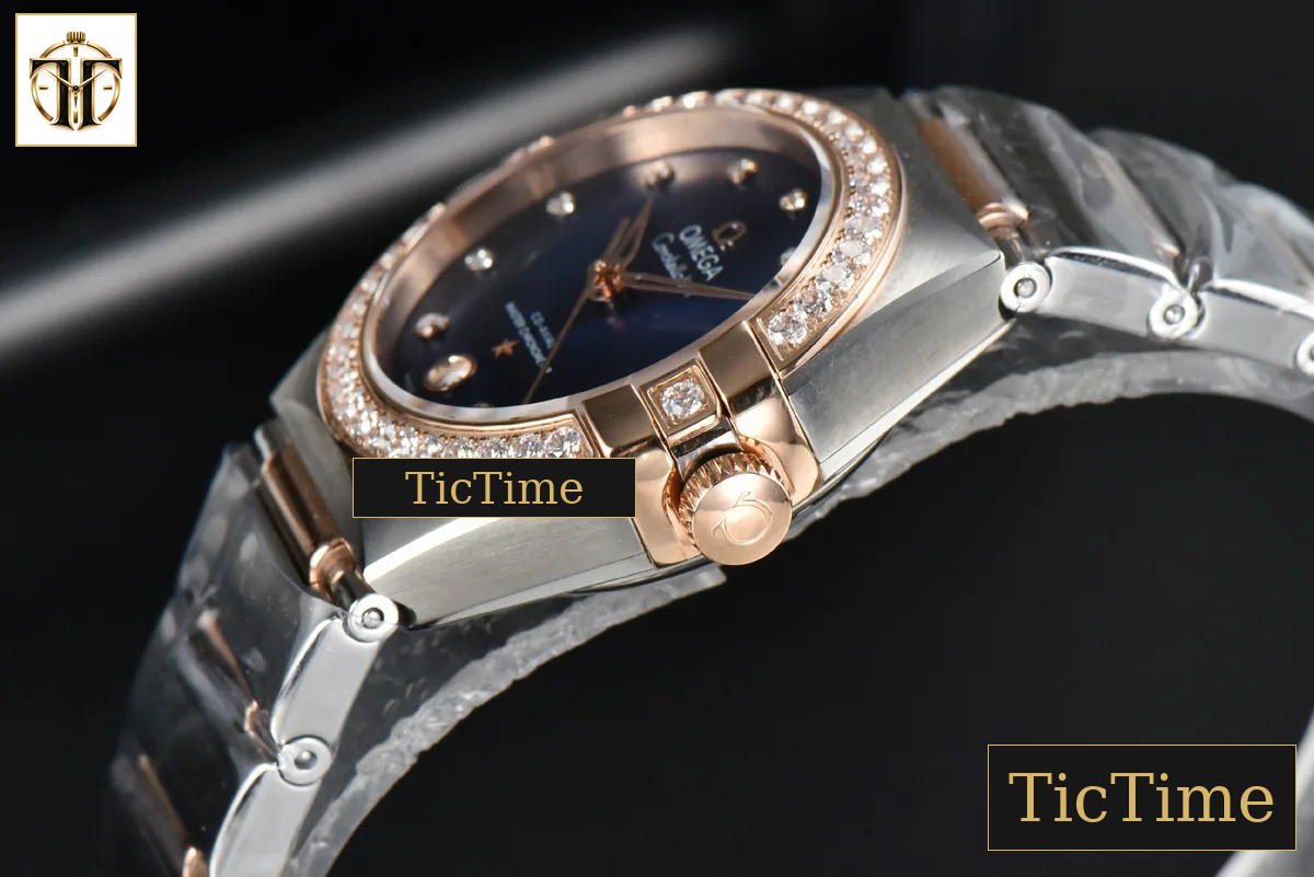 Constellation 29mm TWSF RG Diamond Blue Dial RG/SS Bracelet A8700 — foto 10