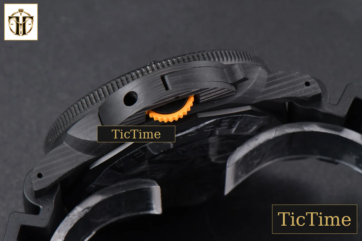 Submersible GMT Carbotech PAM 1324 44mm VSF Black Dial Rubber Strap P900 — foto 15