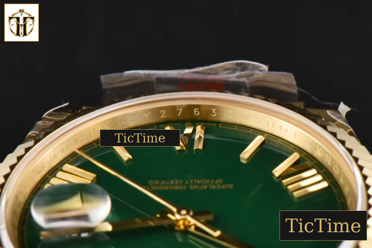 DayDate 904L 40mm GMF YG Green Dial YG Bracelet A3235 — foto 15