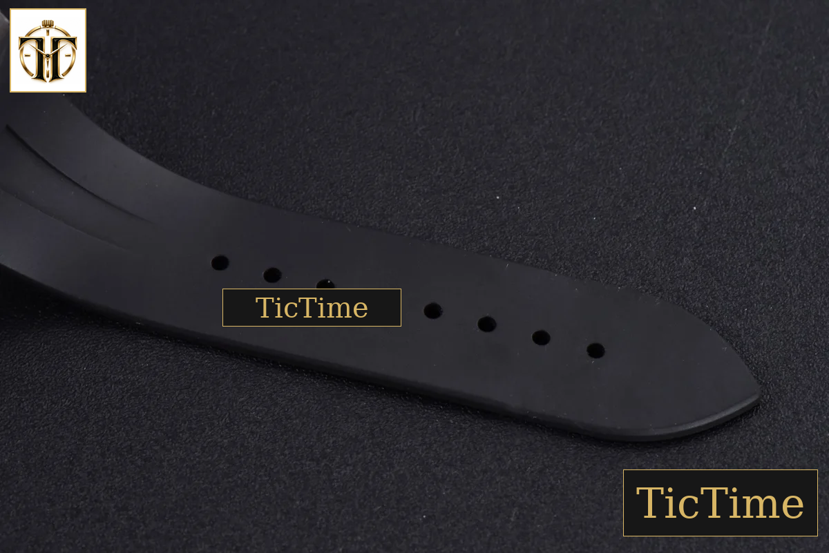 Overseas 47040 42mm MKF White Textured Dial Rubber Strap 9015 — foto 15
