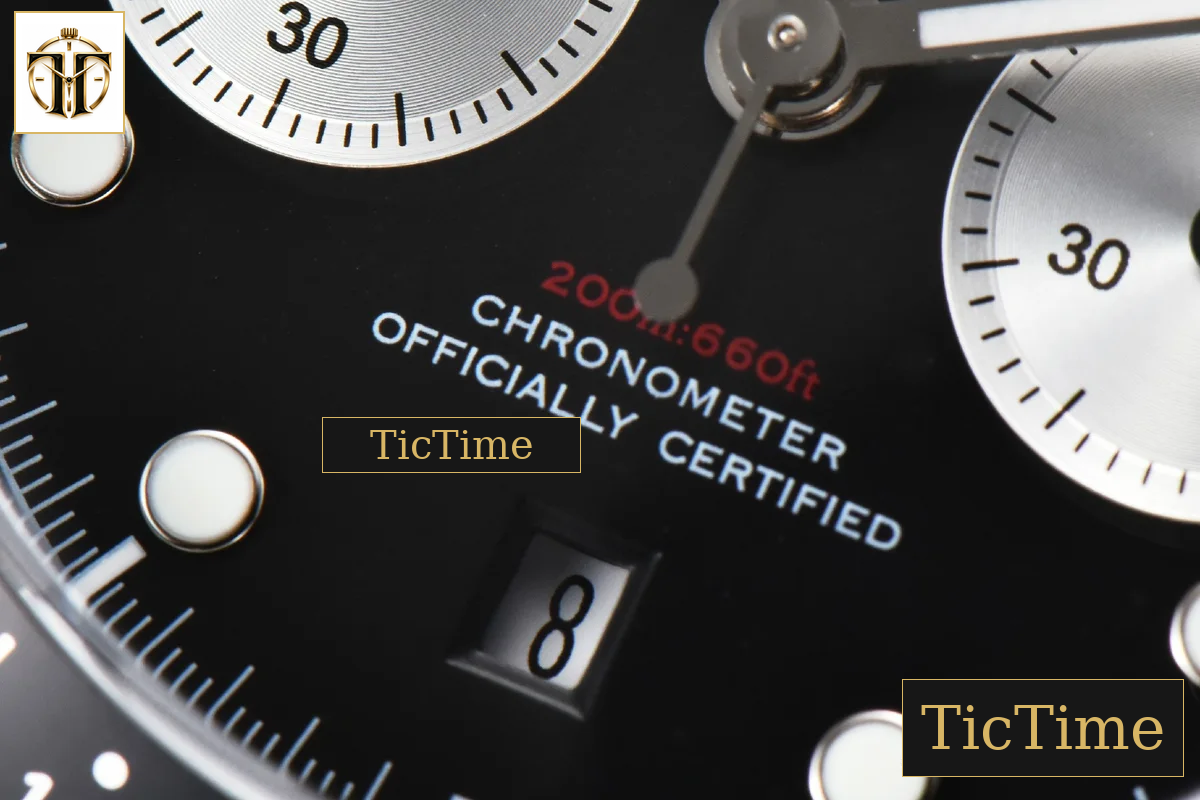 Black Bay Chrono 41mm TWSF Black Dial SS Bracelet A7750 — foto 8