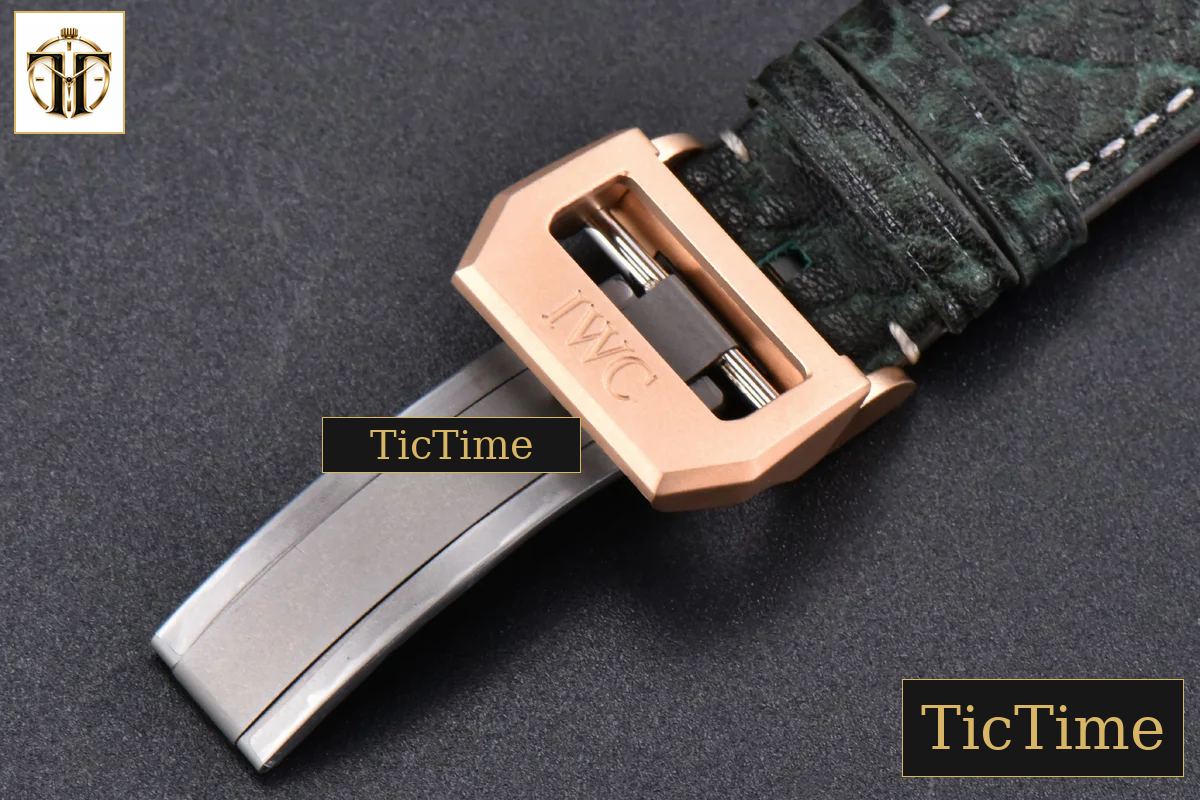 Big Pilot IW329702 43.8mm M+F Bronze Green Dial Green Leather Strap SEIKO 8N-24 — foto 24
