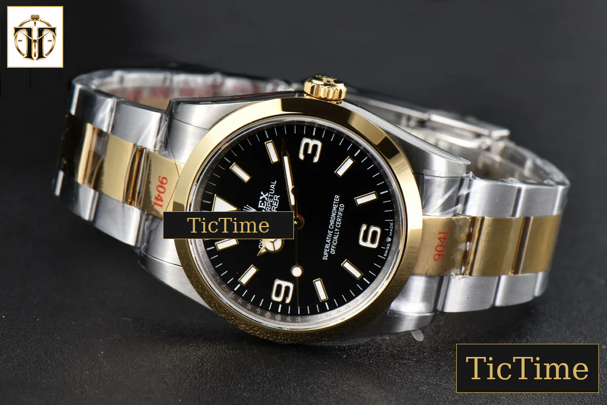 Explorer 124273 36mm GMF YG/SS 904L Black Dial YG/SS Bracelet VR3230 — foto 13