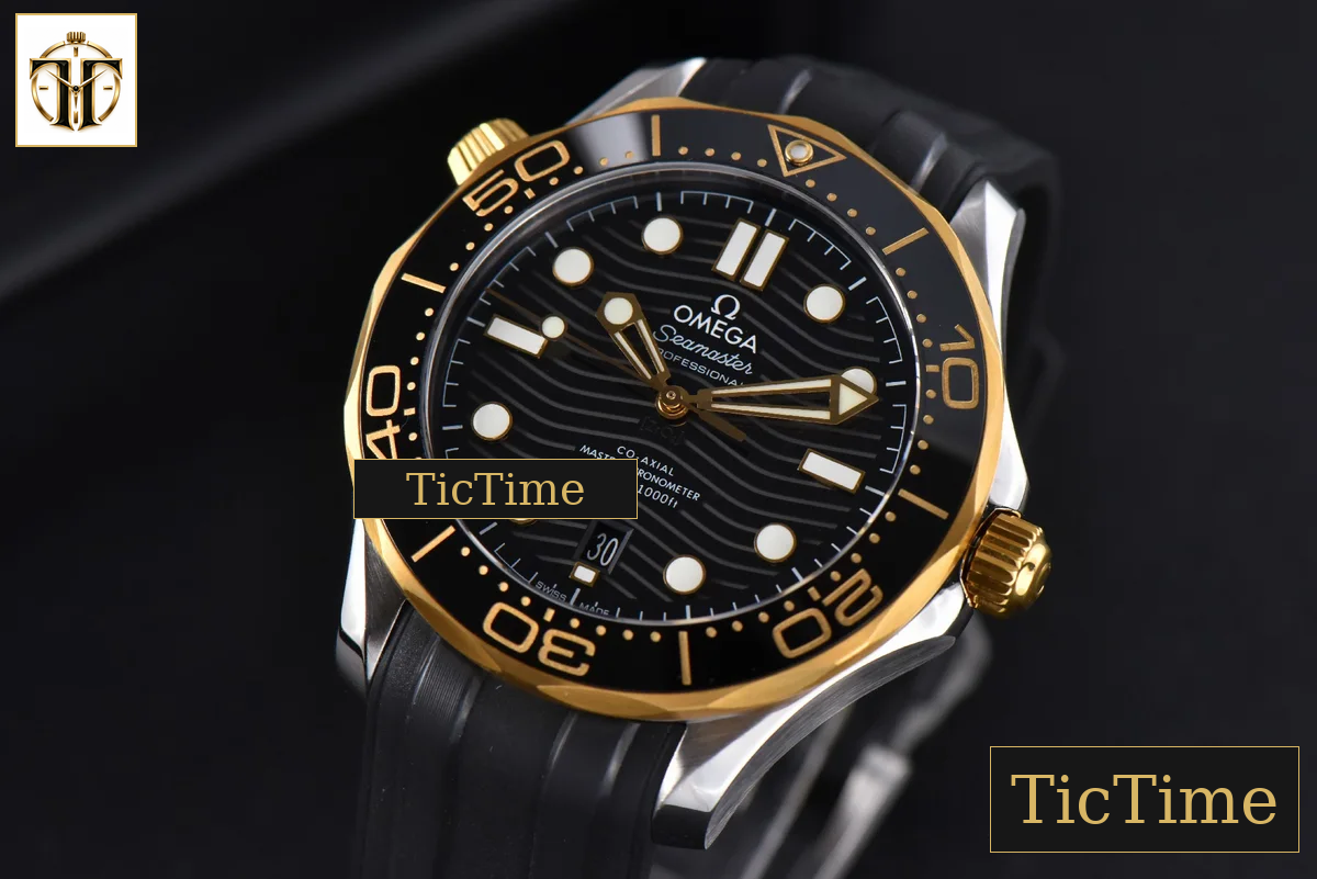Seamaster Diver 42mm VSF YG/SS 300M Black Dial Rubber Strap VS8800 — foto 4