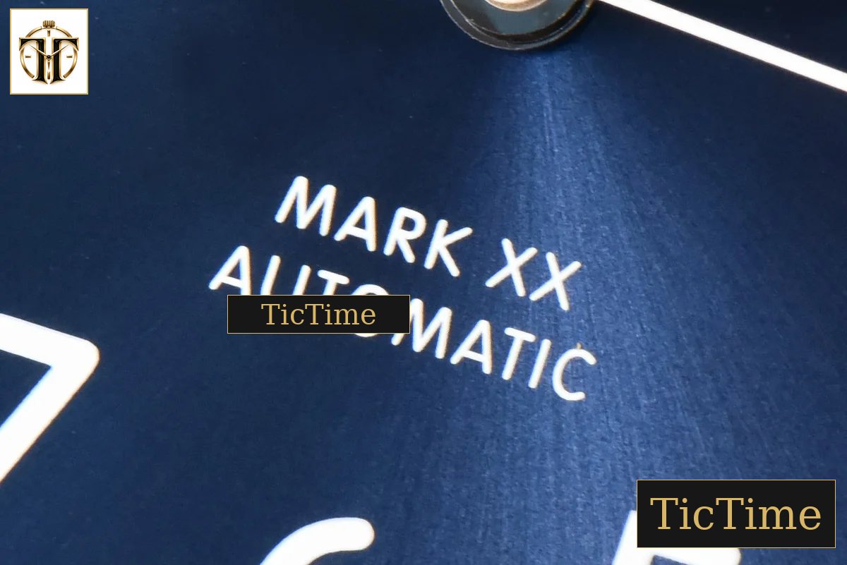 Pilot Mark XX IW328203 40mm ZF Blue Dial Dark Blue Leather Strap A32111 — foto 6
