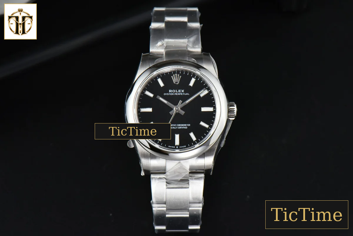 Oyster Perpetual 277200 31mm EWF Black Dial SS Bracelet A3230 — foto 3