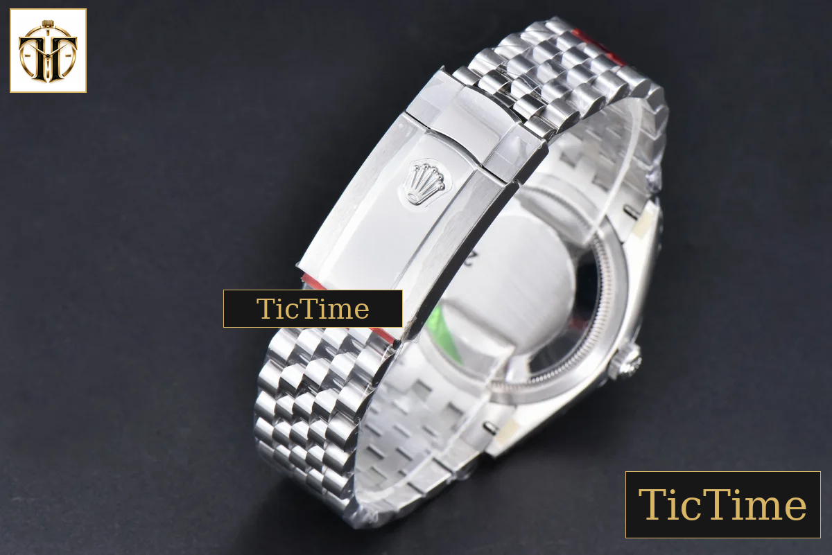 DateJust Wimbledon 126234 36mm VSF Gray Dial Green Marker Jubilee Bracelet VS3235 — foto 18