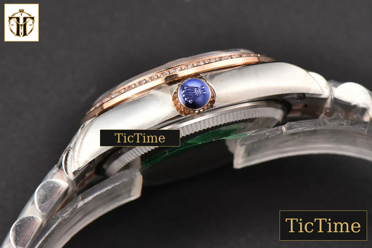 DateJust Ladies 904L 31mm WF RG/SS Diamond MOP Dial Jubilee Bracelet A2671 — foto 17