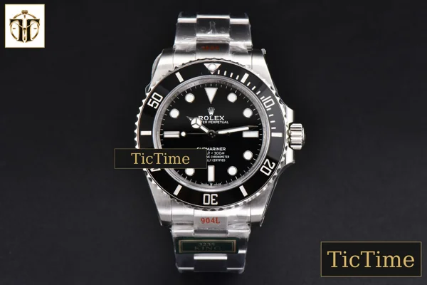 Foto frontal — Submariner LN No Date 124060 41mm King Factory SS Bracelet VR3230