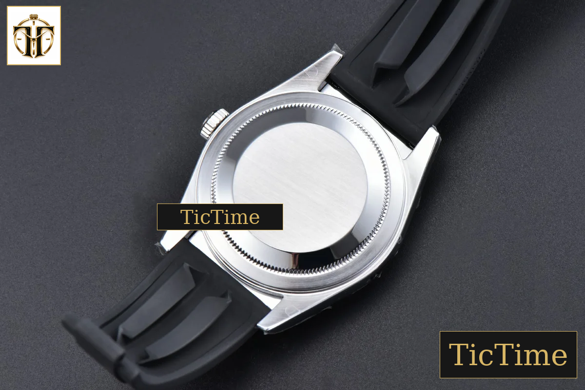 Sky-Dweller 336239 42mm ZF SS Black Dial Rubber Oysterflex Strap (Tungsten) — foto 18