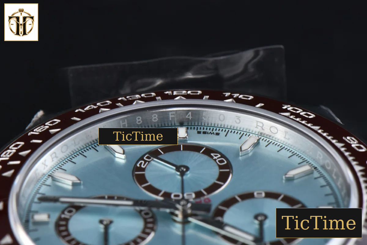 Daytona 126506 40mm VSF Ice Blue Dial Lume Marker SS Bracelet V3 weighted version DD4131 — foto 13