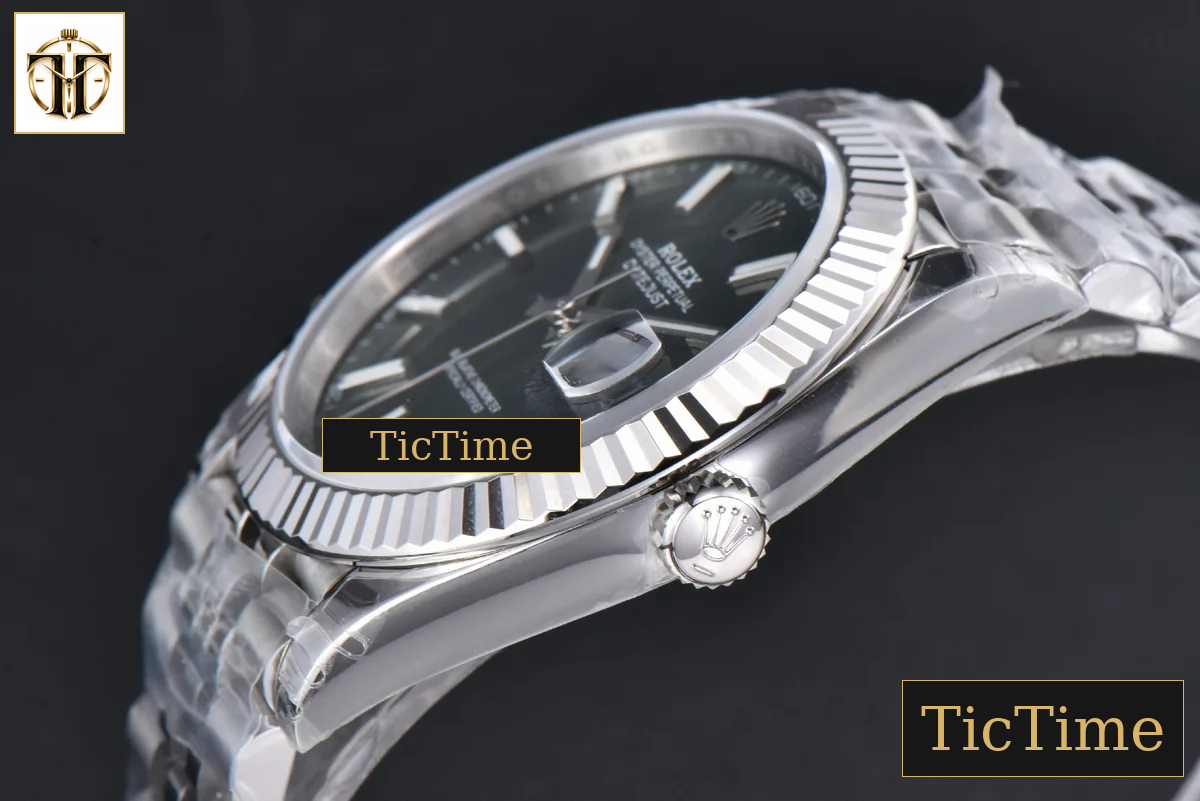 DateJust 904L Mint 126334 41mm VSF Green Dial Jubilee Bracelet VS3235 — foto 11