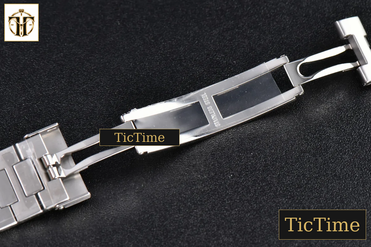 Nautilus 5711 40mm 3KF White Dial SS Bracelet V3 A324 — foto 10