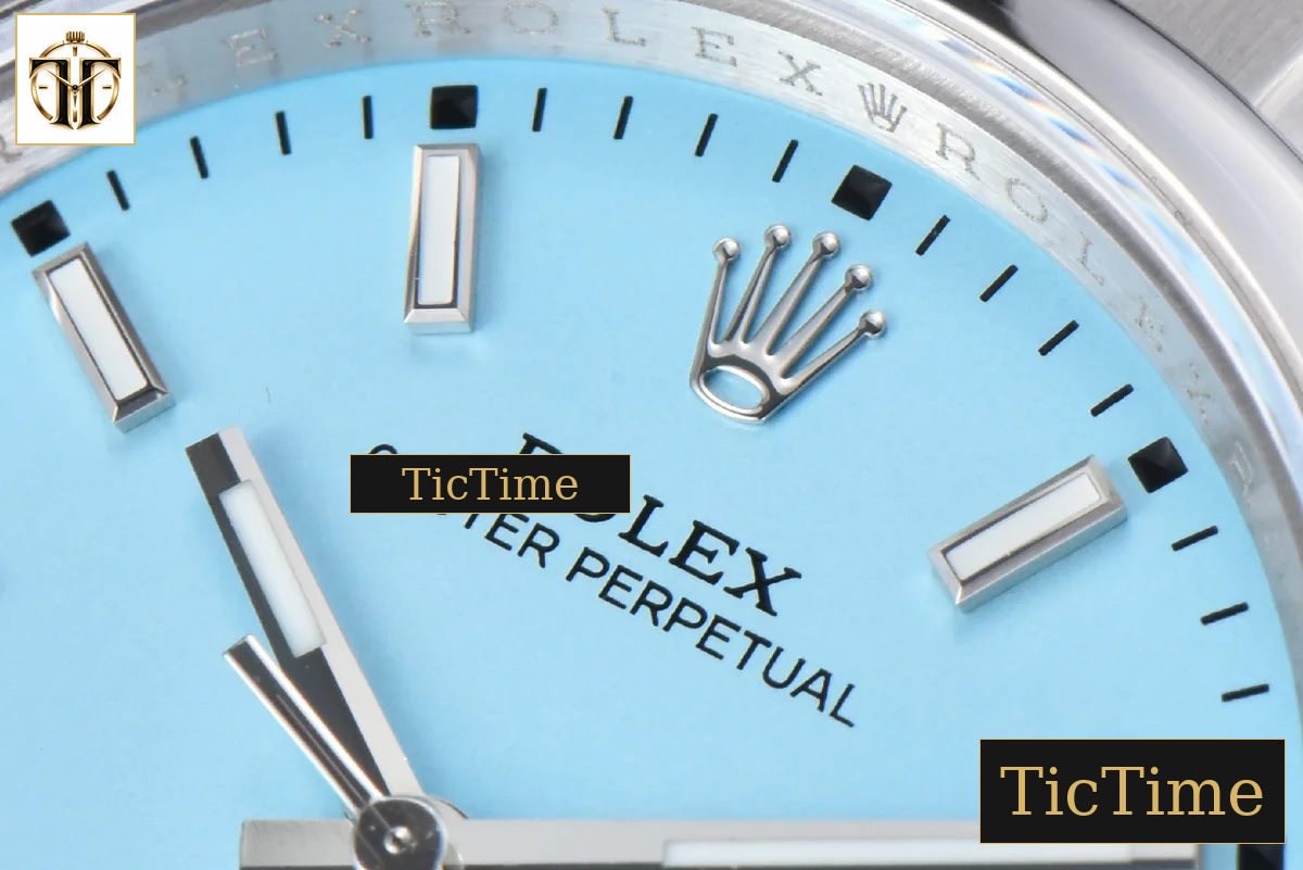Oyster Perpetual 904L 126000 36mm GMF Tiffany Blue Dial SS Bracelet VR3230 — foto 6