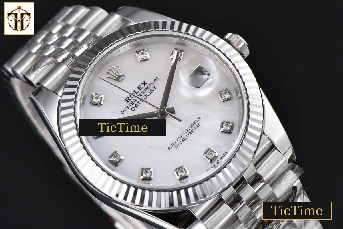 DateJust 904L 126334 41mm VF MOP Dial Diamond Marker Jubilee Bracelet DD3235 — foto 13