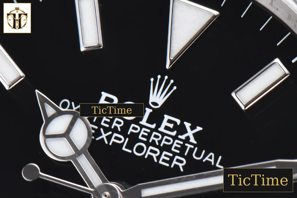 Explorer I 904L 124270 36mm Clean Factory Black Dial SS Bracelet VR3230 — foto 6