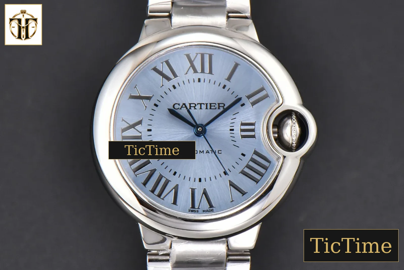 Ballon Bleu 33mm AF Ice Blue Dial SS Bracelet A1853 — foto 2