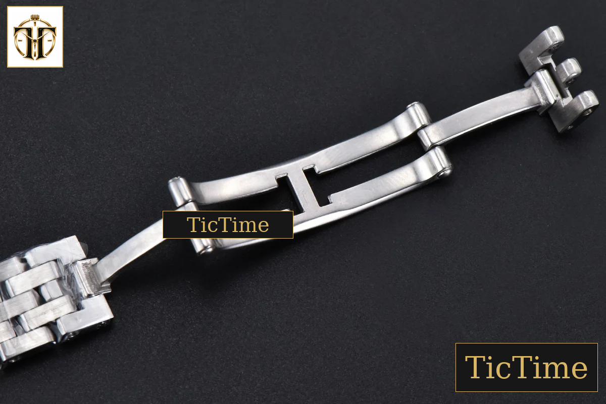 Panthère 22mm AF SS White Diamond Dial SS Bracelet Ronda Quartz — foto 14