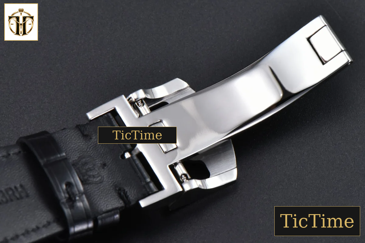 Portugieser Automatic 7 Days IWC0559E 42mm APSF SS White Dial YG Numeral Markers Black Leather Strap A52010 — foto 25