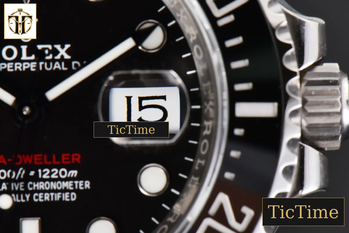 Sea-Dweller 126600 43mm VSF Black Ceramic ‘Red Text’ SS Bracelet VS3235 — foto 9