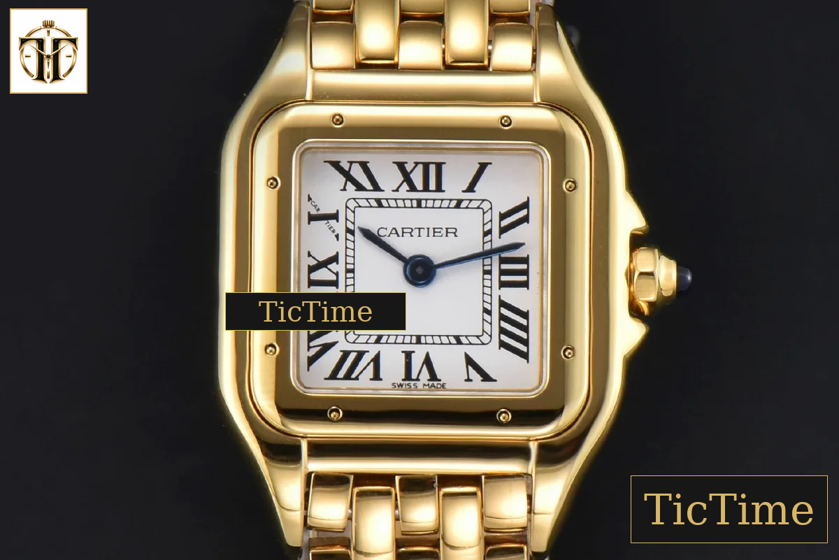 Panthère Secrete Ladies 22mm BVF YG White Dial YG Bracelet Ronda Quartz — foto 2