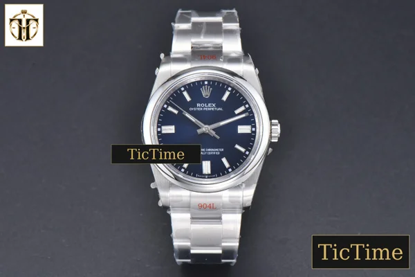 Foto frontal — Oyster Perpetual 904L 126000 36mm GMF Blue Dial SS Bracelet VR3230