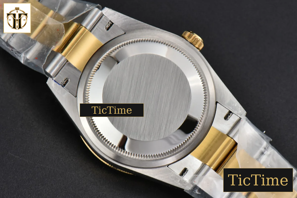DateJust 36mm BPF YG/SS Diamond Wimbledon Gray Dial Green Roma Marker Oyster Bracelet A2824 — foto 18