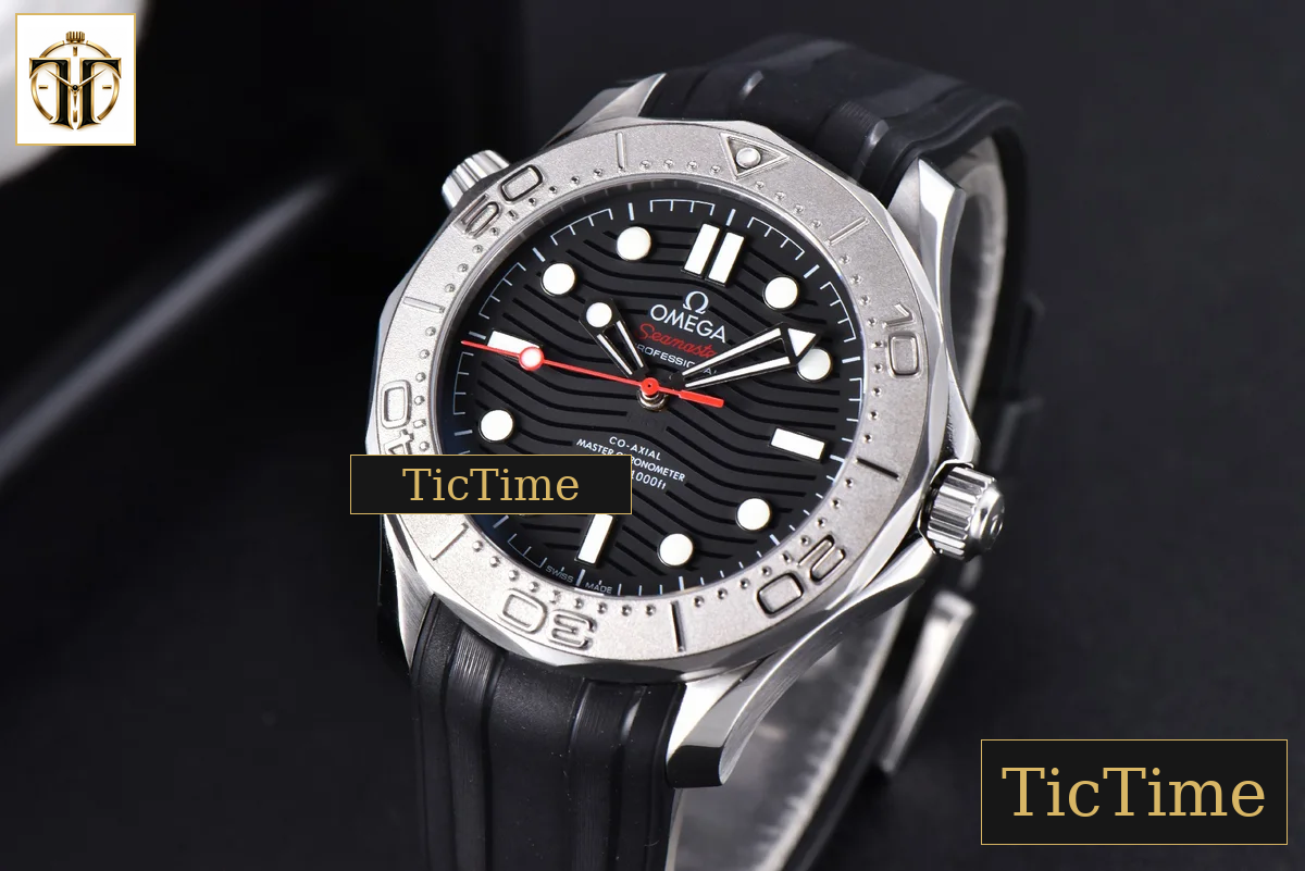 Seamaster Diver 300M Nekton 42mm VSF Black Dial Black Rubber Strap A8806 — foto 9