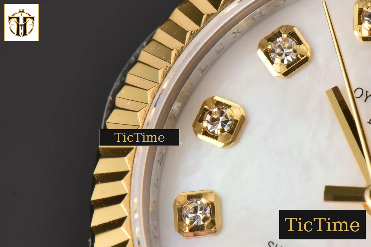 DateJust Ladies 904L 31mm WF YG/SS MOP Dial Jubilee Bracelet A2671 — foto 6