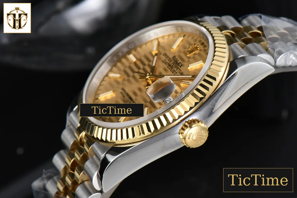 DateJust 36mm BPF YG/SS YG Motif Dial Jubilee Bracelet A2824 — foto 11