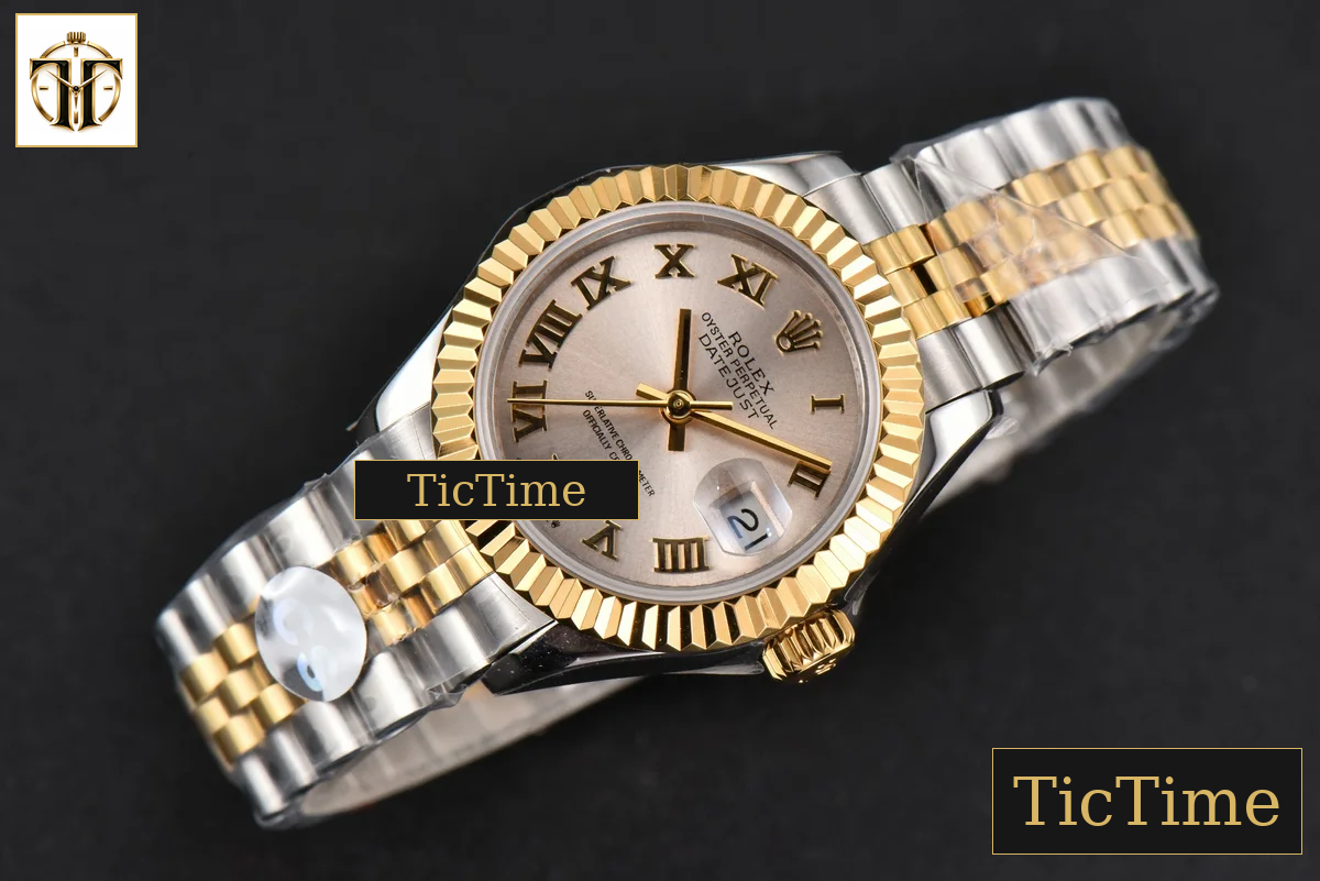 DateJust Ladies 28mm WF YG/SS Silver Dial Roma Marker Jubilee Bracelet A2236 — foto 4