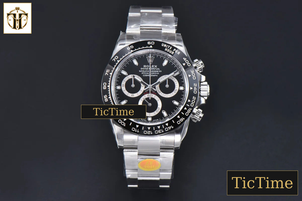Daytona 116500 ZF SS Black Dial SS Bracelet SA4130 — foto 3