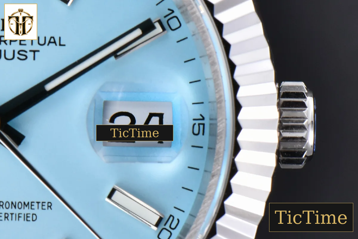 DateJust 126334 41mm GMF Tiffany Blue Dial Jubilee Bracelet Tungsten Heavy Version A3235 — foto 10