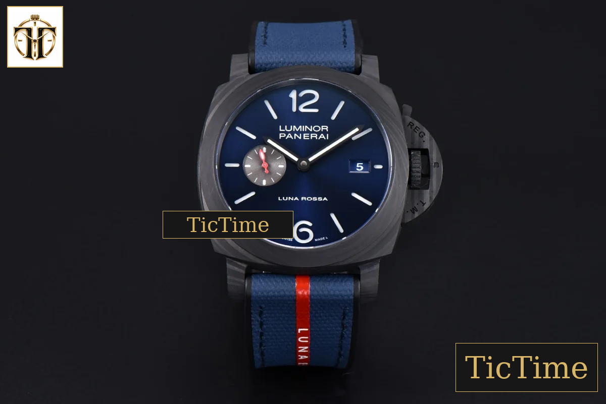 Luna Rossa Carbotech PAM1529 44mm VSF Blue Dial Rubber Strap P.9010 — foto 2