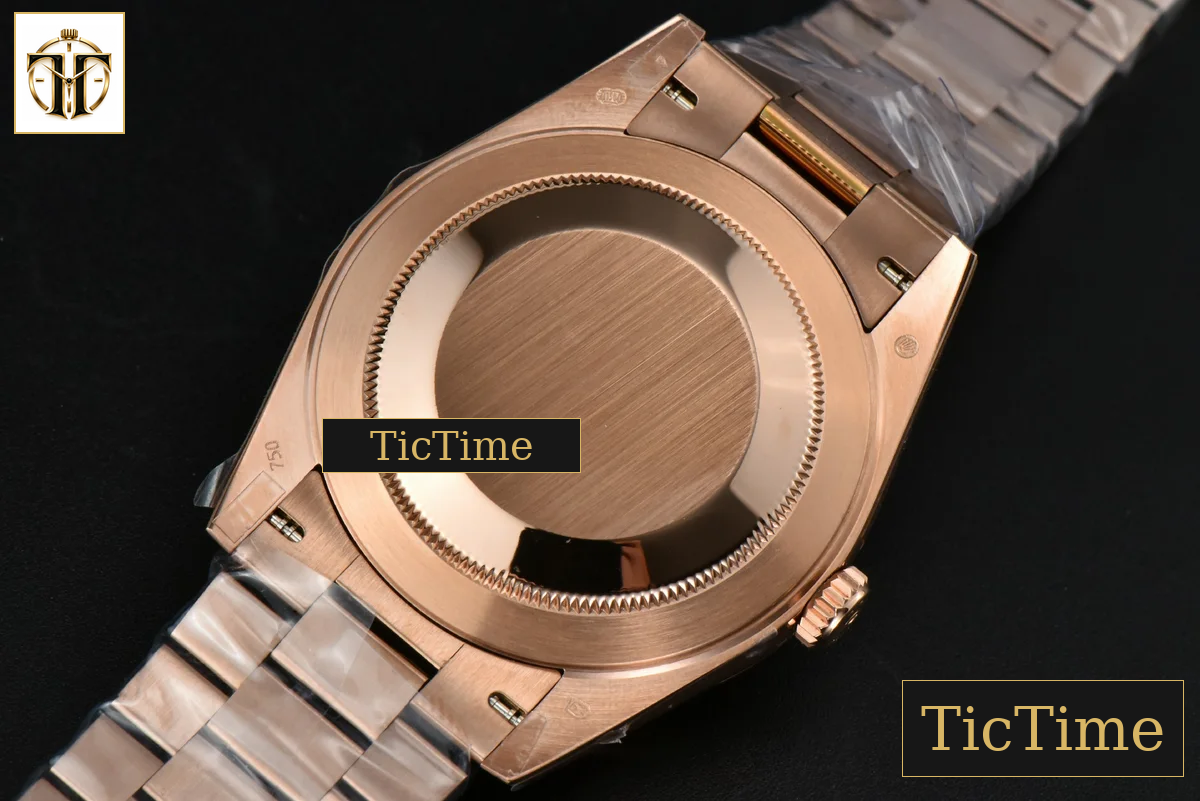 DayDate 40mm BPF RG Brown Dial Diamond Marker RG Bracelet A2836 — foto 23