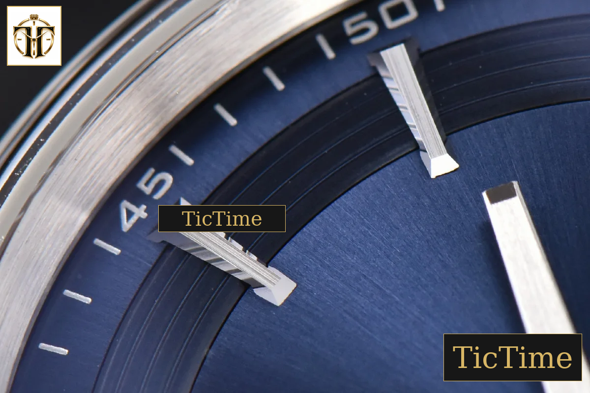 De Ville Hour Vision 41mm VSF Blue/Silver Dial Blue Croco Strap A8500 — foto 6