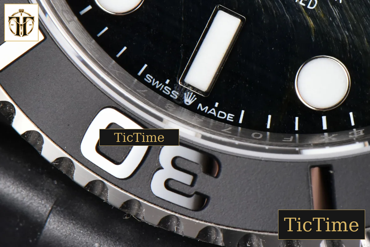 Yacht-Master Opals Surface 42mm CSF Black Dail Oysterflex Strap VR3235 — foto 9