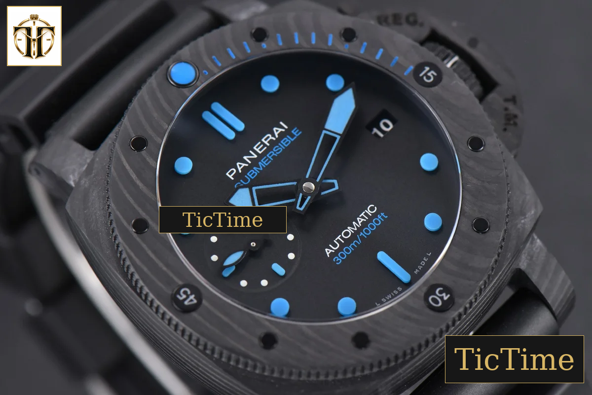 Carbotech Submersible PAM960 42mm VSF Black Dial Rubber Strap Asia XXXIV — foto 10