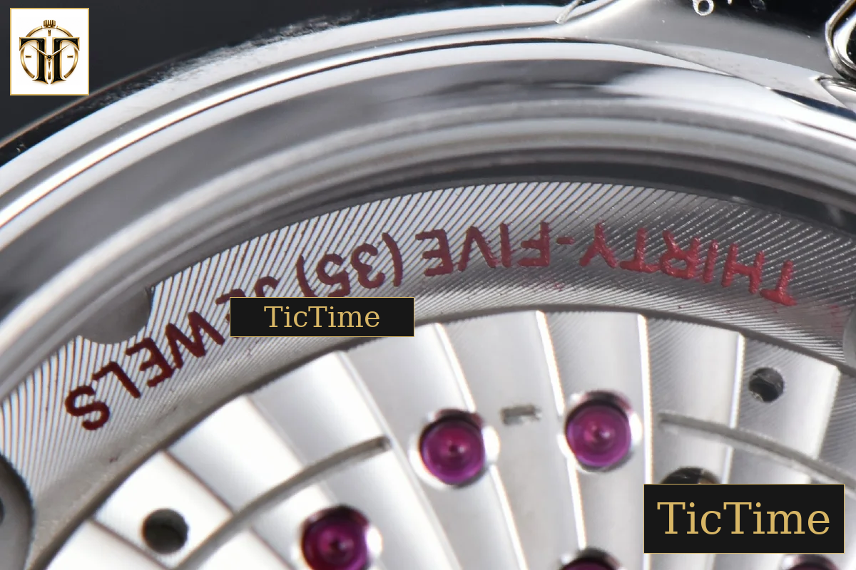 De Ville Ladies Prestige 34mm VSF Blue Dial RG Roman Marker RG/SS Bracelet A8800 — foto 21