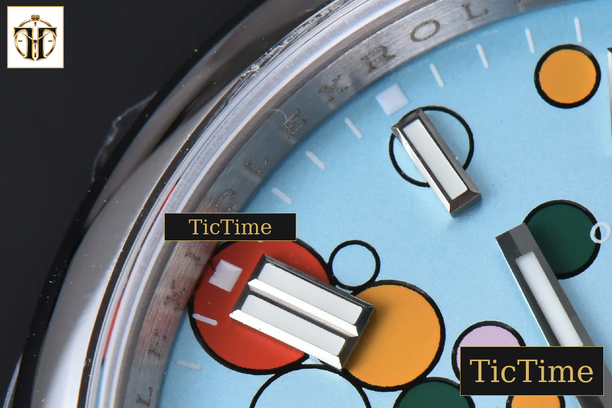 Oyster Perpetual 904L Smooth Bezel 126000 36mm GMF Tiffany Ballon Blue Dial SS Bracelet VR3230 — foto 8