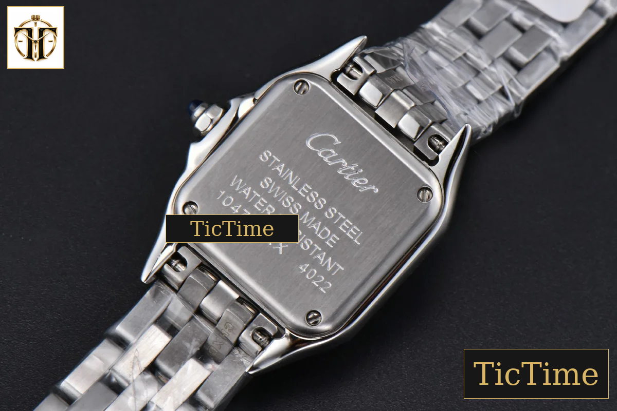 Panthère Secrete Ladies 22mm BVF SS White Dial SS Bracelet Ronda Quartz — foto 15