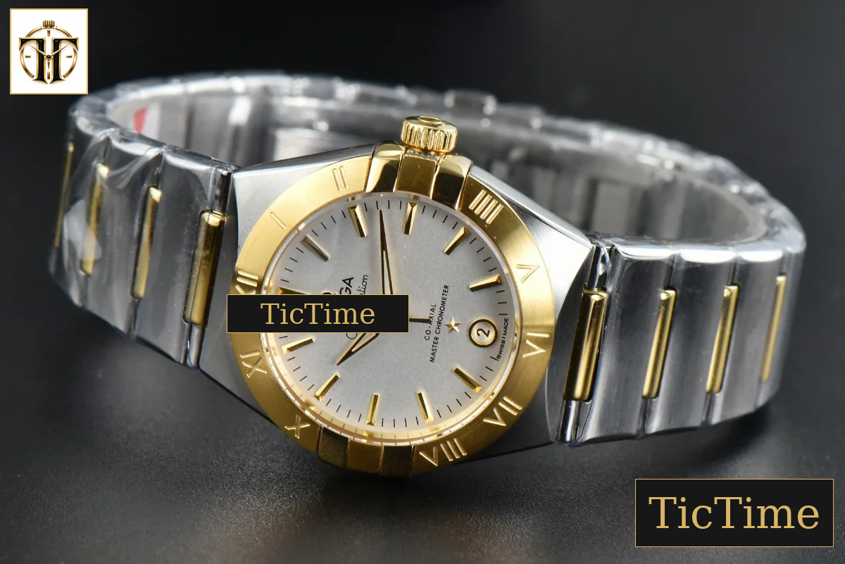 Constellation 29mm TWSF YG White Dial YG/SS Bracelet A8700 — foto 4