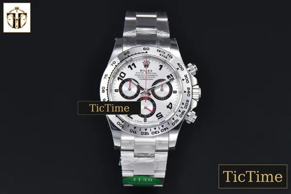 Foto frontal — Daytona 116509 APSF SS White Dial Digital Marker SS Bracelet SH4130