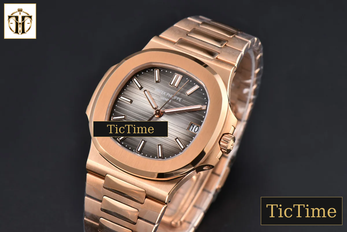 Nautilus 5711/1R PPF RG Gray Textured Dial RG Bracelet 324CS V4 — foto 5