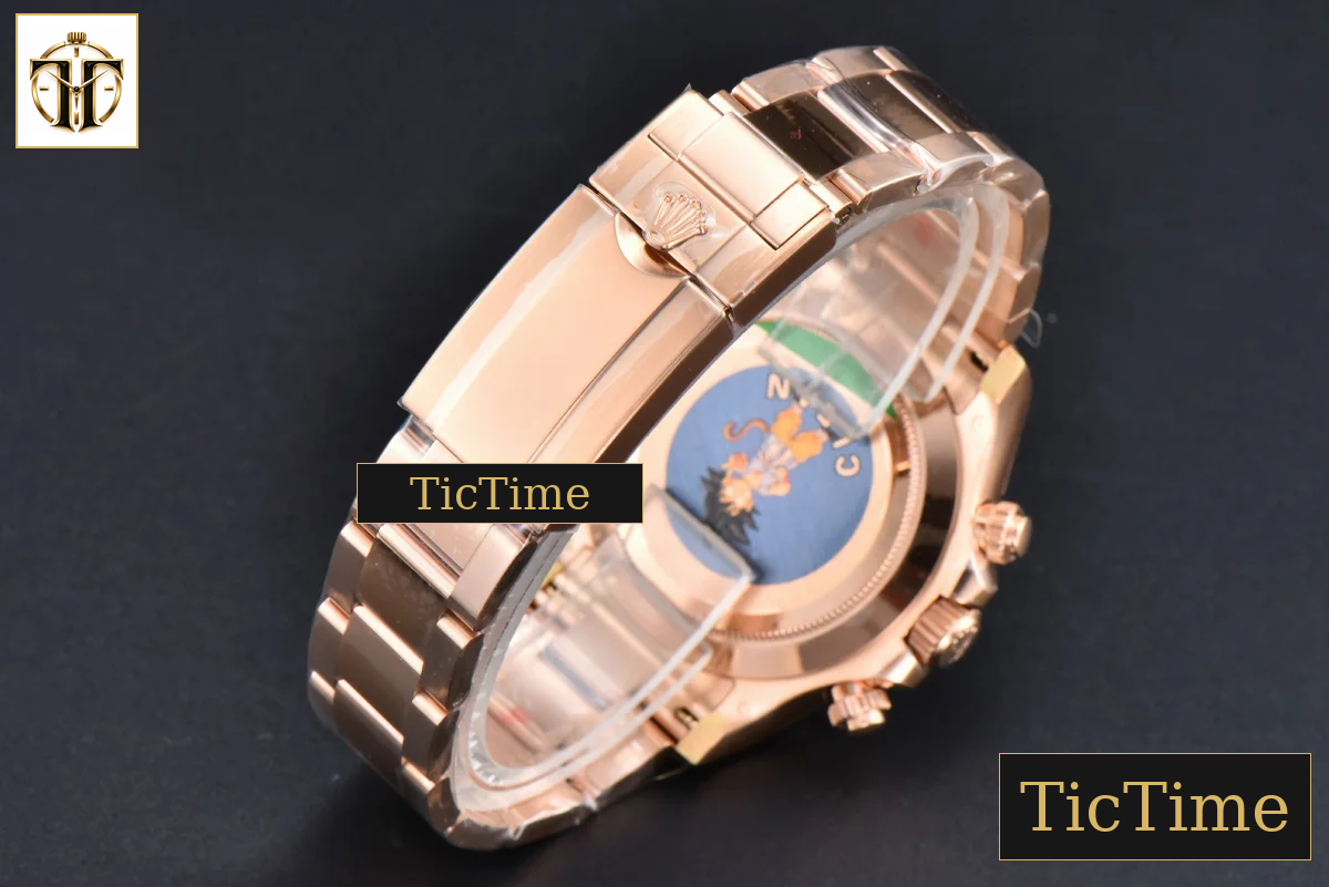 Daytona 116515 40mm Clean Factory RG Brown Dial Digital Marker RG Bracelet 4130 — foto 40