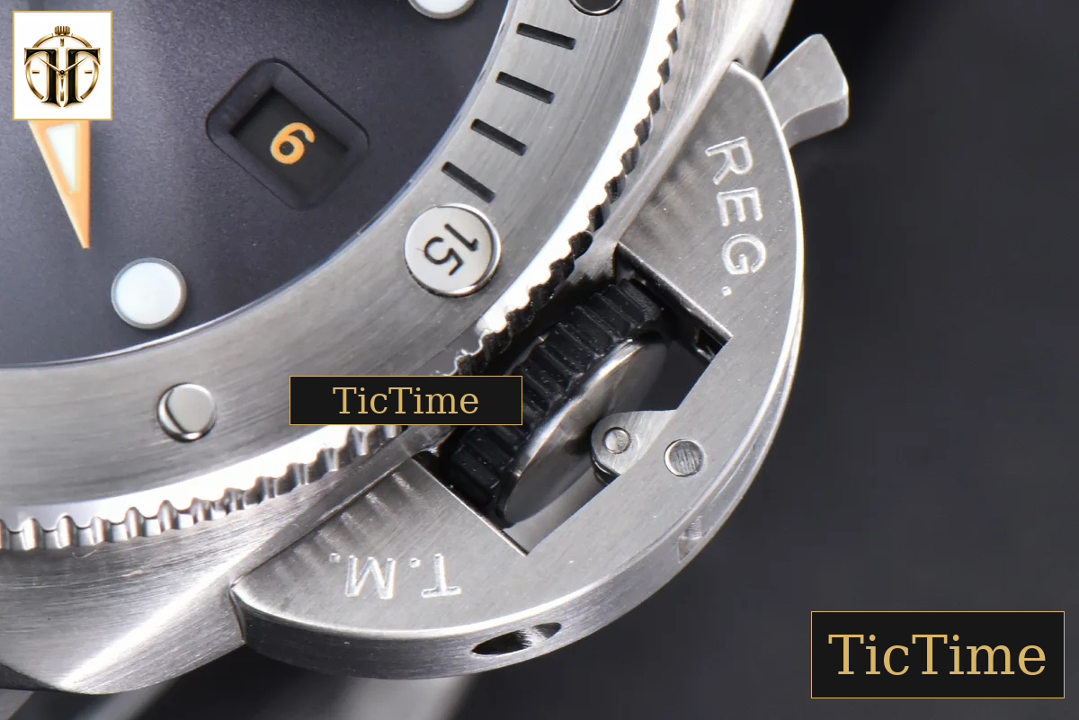 Submersible GMT PAM1323 44mm VSF Navy Seal Gray Dial Rubber Strap P900 — foto 9
