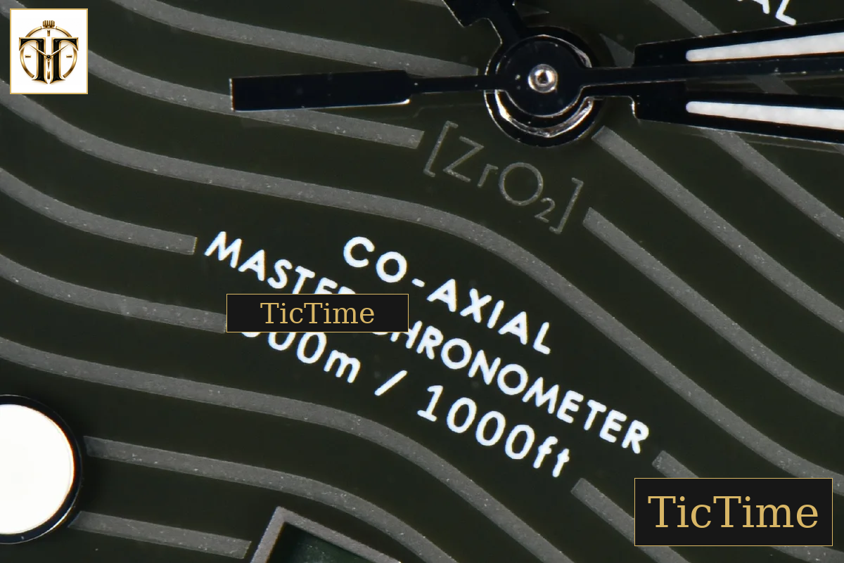 Seamaster Diver 300M 42mm ZF Green Ceramic Green Dial Green Rubber Strap A8800 — foto 7