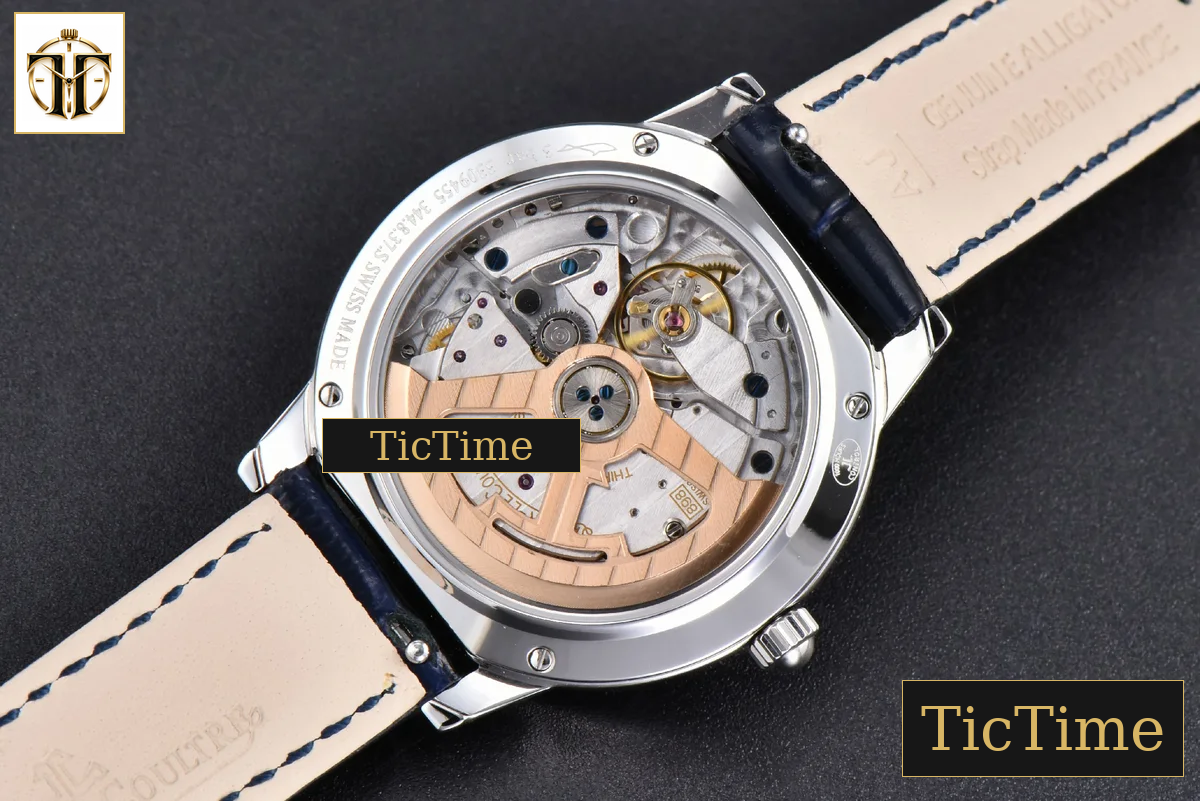 Rendez-Vous Night & Day 34mm APSF Diamond White Textured Dial Blue Leather Strap A898 — foto 24
