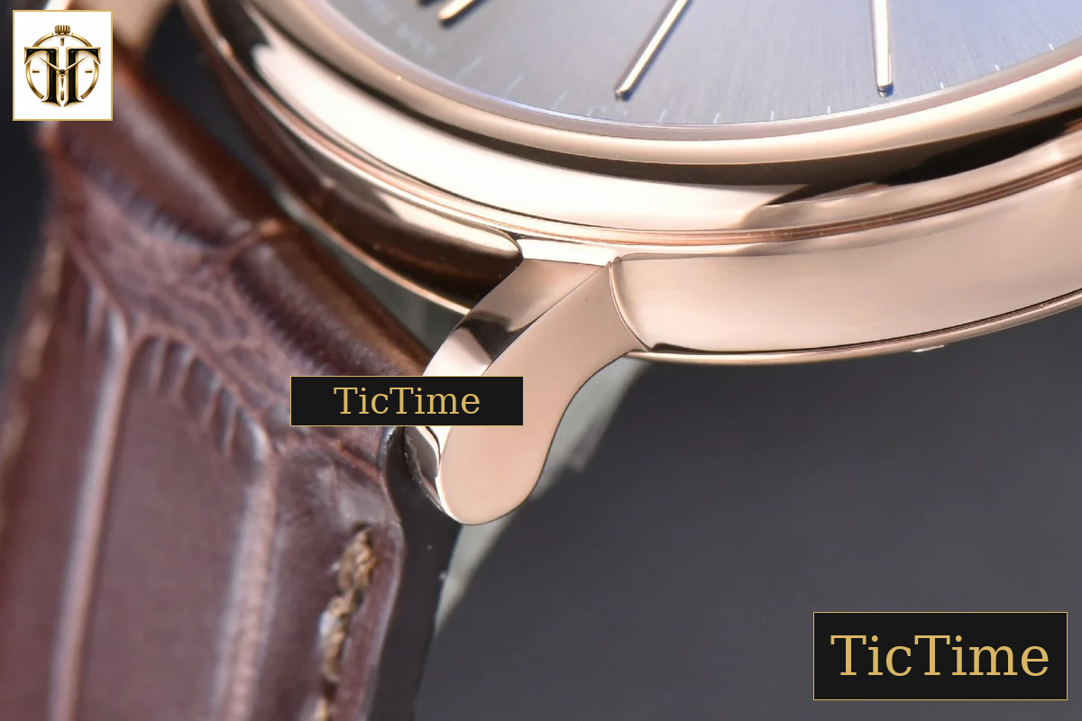 Portofino ‘150 Years’ 40mm V7F RG Gray Dial RG Markers Brown Leather Strap / A2892 — foto 12