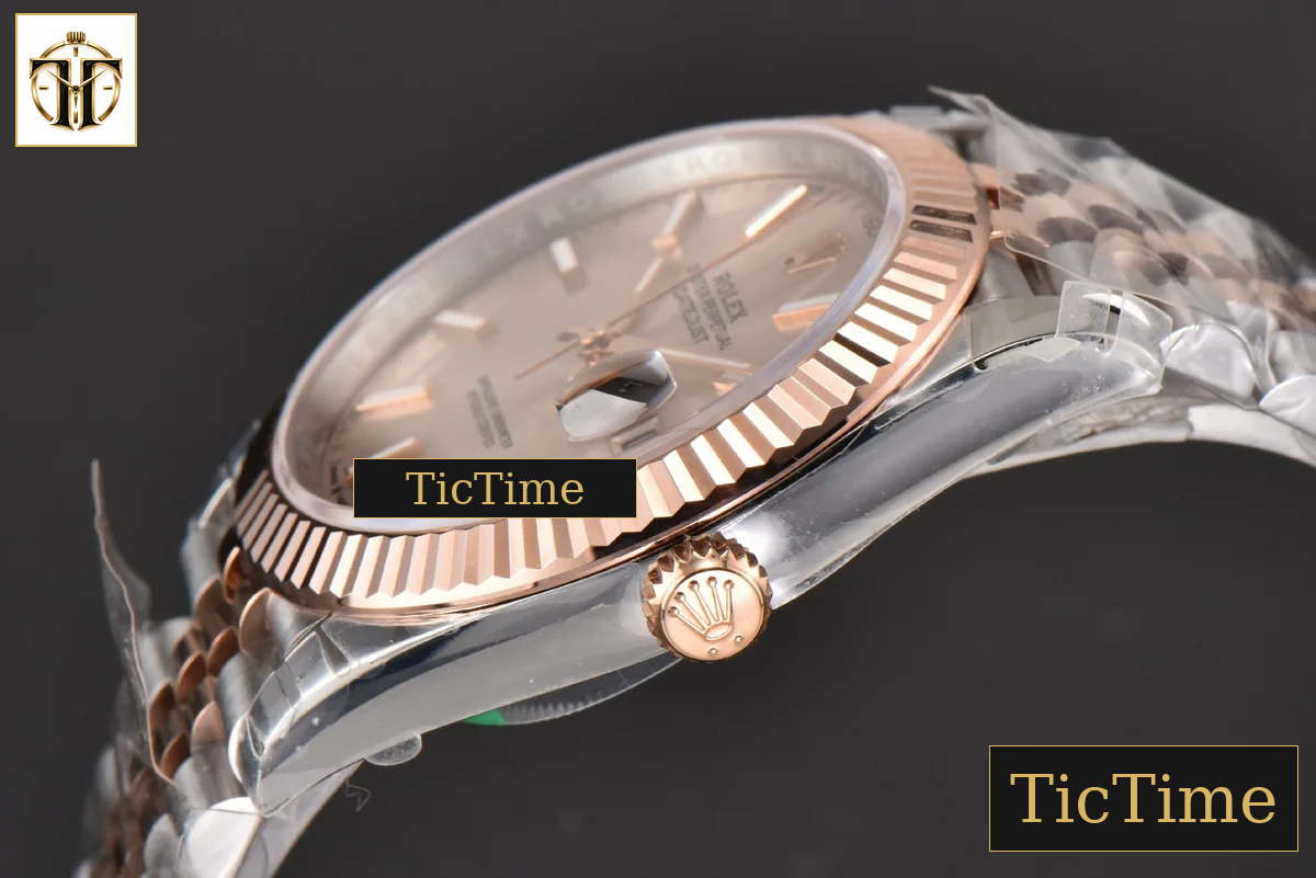 DateJust 904L 126331 41mm VSF RG/SS Silver Dial Jubilee Bracelet VS3235 — foto 11